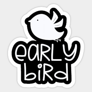 Cute Early Bird Sticker